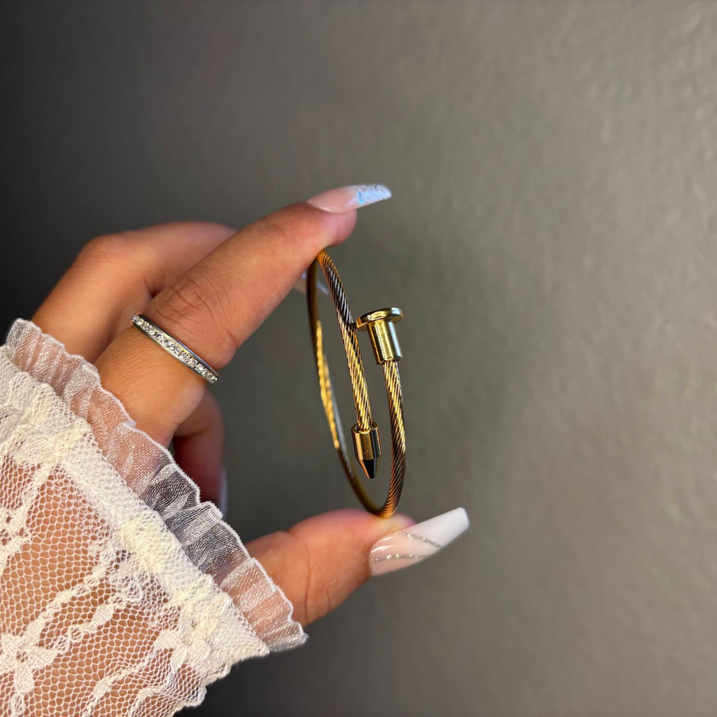 18K Gold Plated Minimal Chain Bracelet