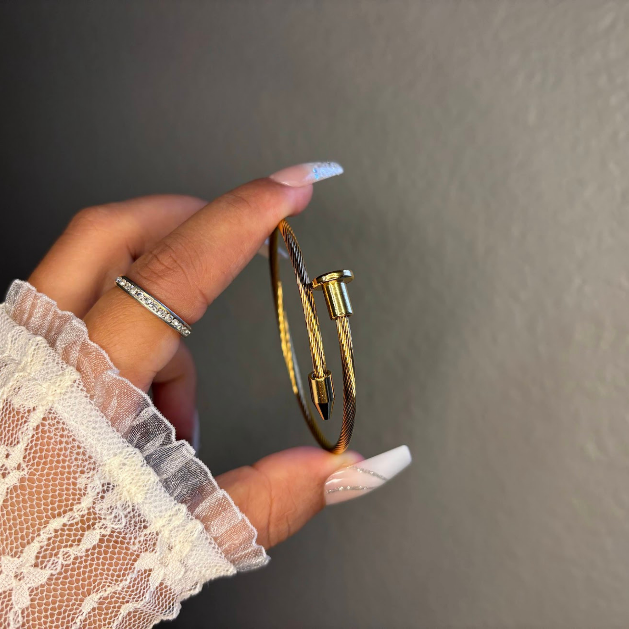 18K Gold Plated Minimal Chain Bracelet